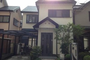 大阪府堺市　Ｋ様邸　外壁塗装・屋根塗装・付帯部塗装 (1)