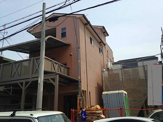 大阪市東住吉区　Ｓ様邸　外壁塗装・屋根塗装 (2)