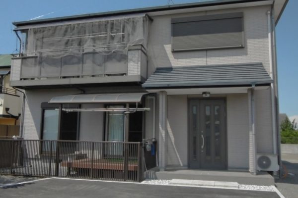 大阪府貝塚市　Ｙ様邸　外壁塗装・屋根塗装・基礎塗装・付帯部塗装 (2)