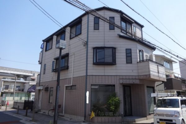 大阪市平野区　E様邸　外壁塗装・屋根塗装 (2)