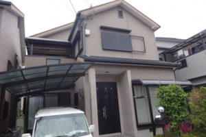 大阪府堺市　O様邸　外壁塗装・屋根塗装 (2)