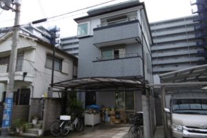 大阪府堺市　O様邸　外壁塗装・屋根塗装 (1)